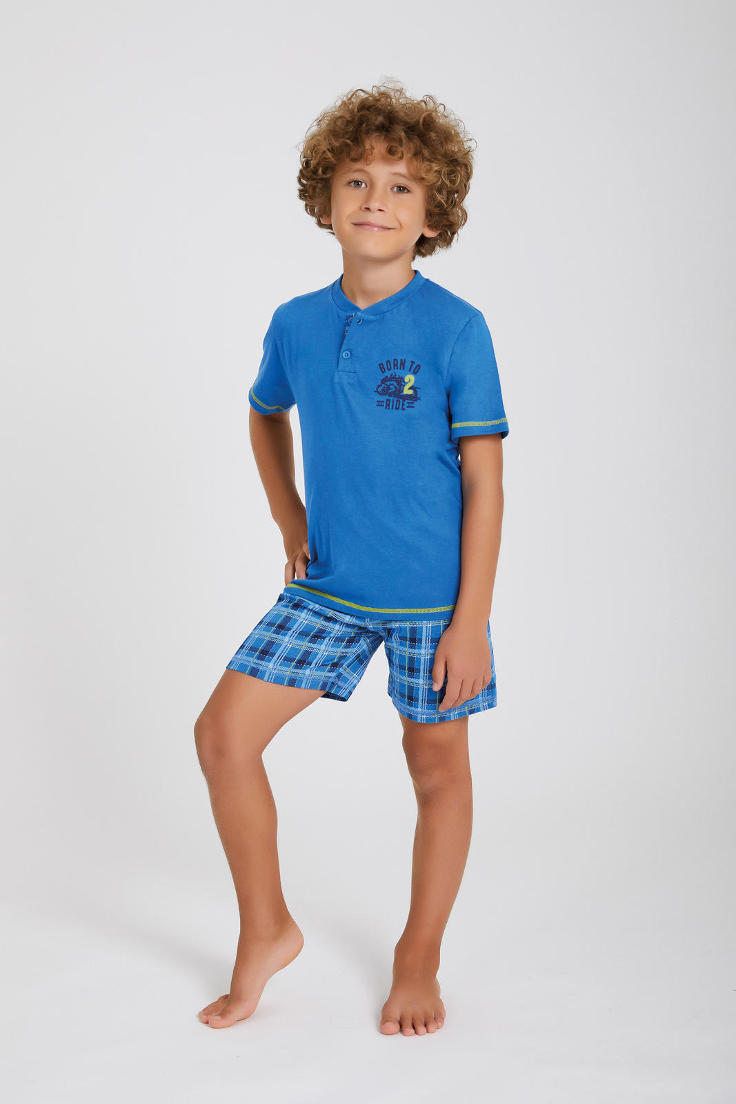 BOY'S PAJAMA M/M EP4078 Tellini S.r.l. Wholesale Clothing